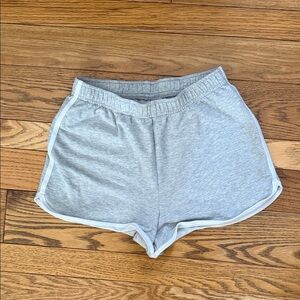 No Boundaries Light Gray Women's Athletic Shorts